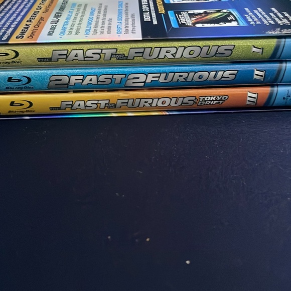 The Fast and the Furious Trilogy (Blu-ray Disc, 2009, 6-Disc Set) - Picture 2 of 4
